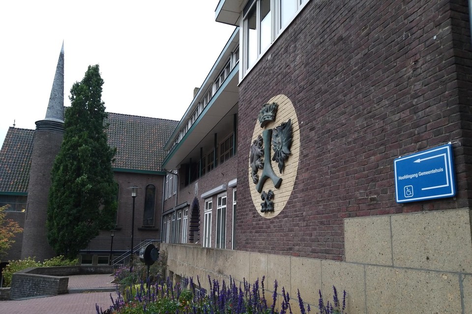 Het gemeentehuis in Gulpen.