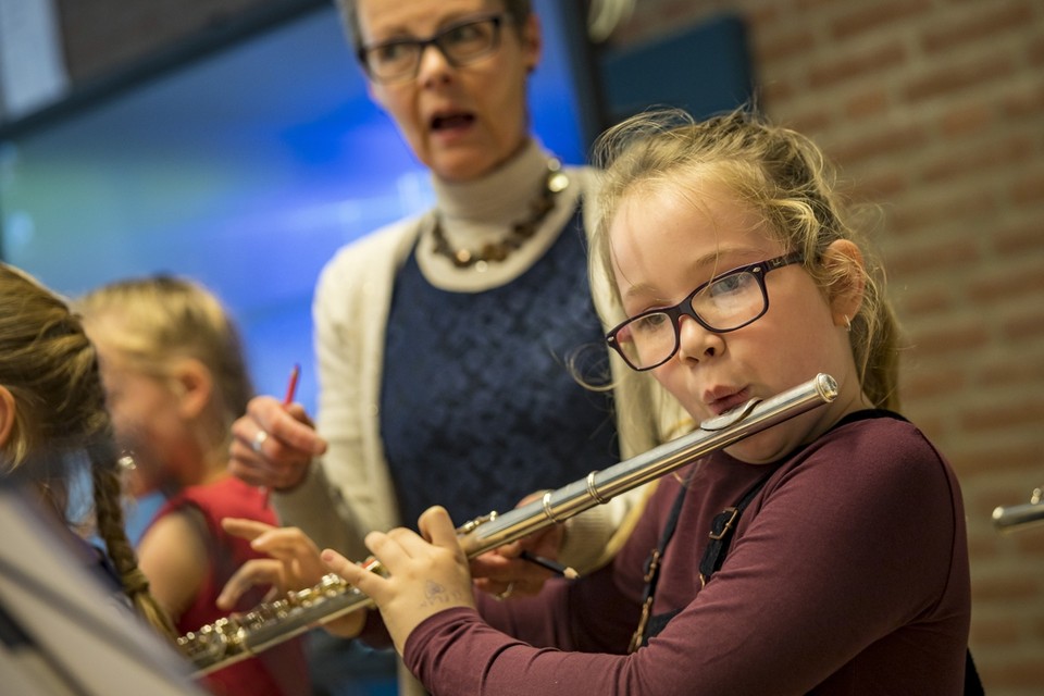 In Limburg worden veel muzieklessen vanwege de coronacrisis online gegeven. 