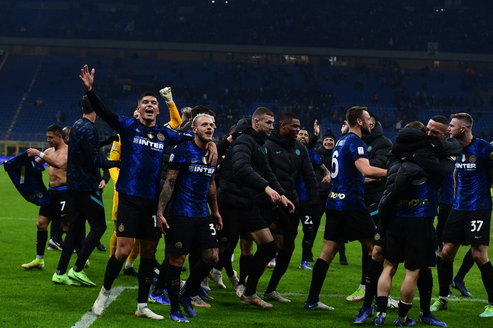 Inter wint de Supercup. 