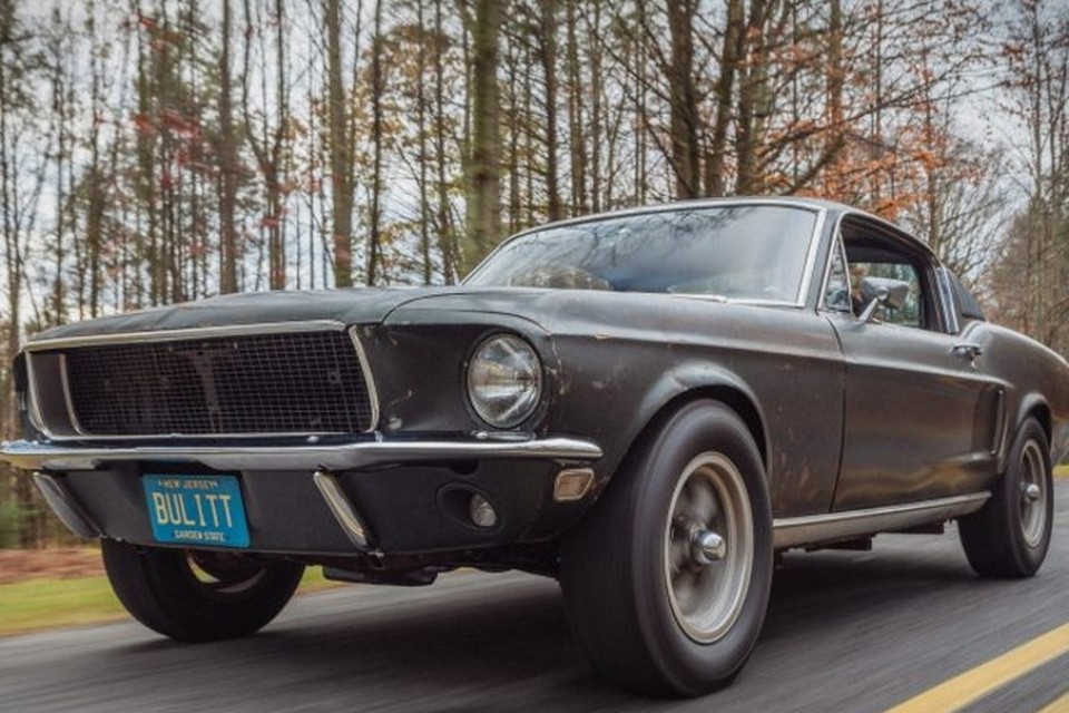 De originele Ford Mustang Bullitt. 