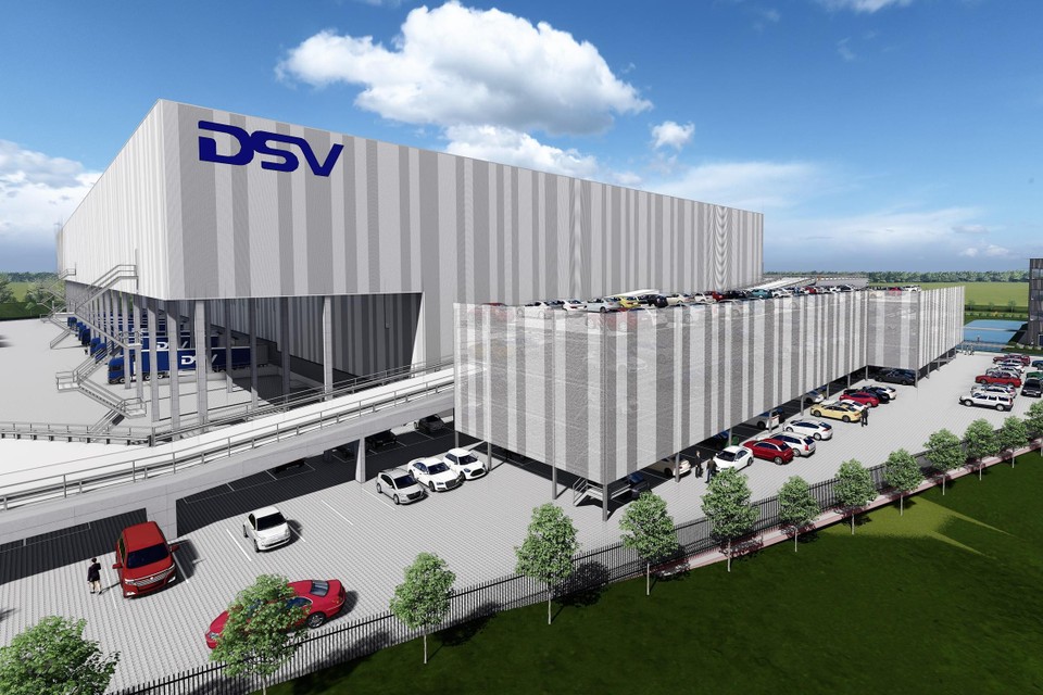 De nieuwe vestiging van DSV in Sevenum. 