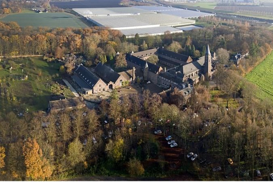 Het kloostercomplex Ulingsheide in Tegelen. 