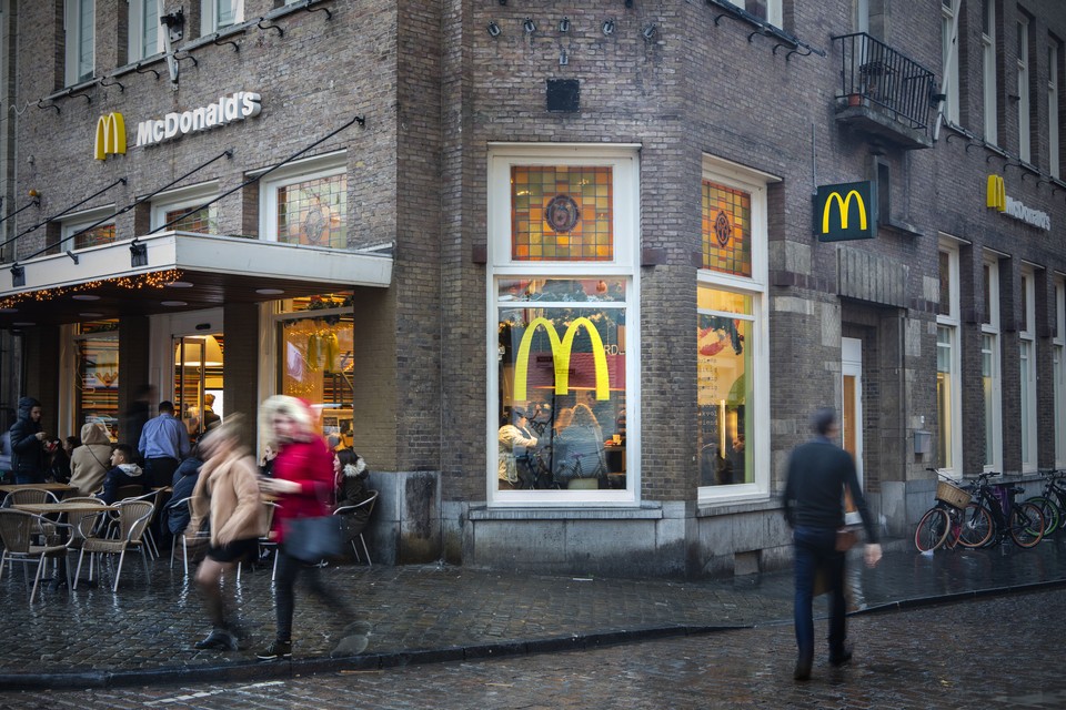De McDonald’s-vestiging in Maastricht. 