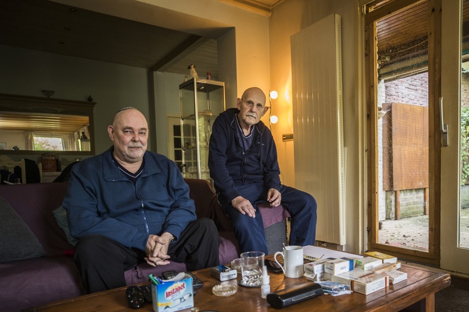 Jaap Seelemeijer (rechts) en André Oudkerk hebben het beroep over de sluiting van hun woning verloren. 