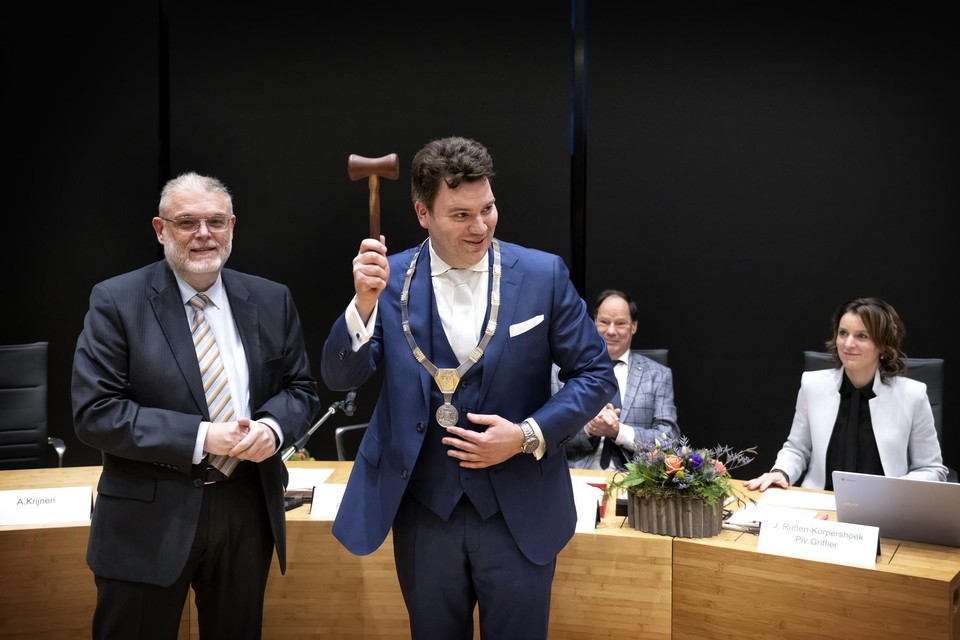 Het is officieel: Alain Krijnen is burgemeester van Eijsden-Margraten.