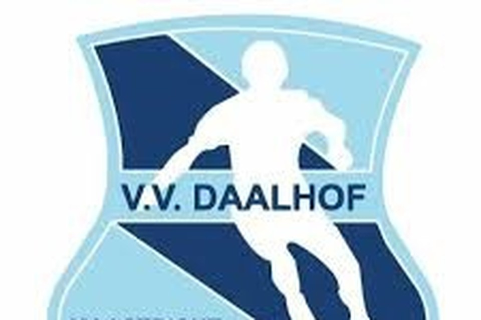Het logo van VV Daalhof. 