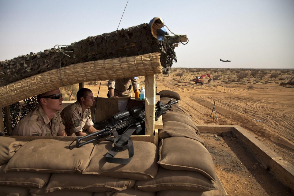 Meer dan honderd Nederlandse militairen zijn in Mali gestationeerd. 