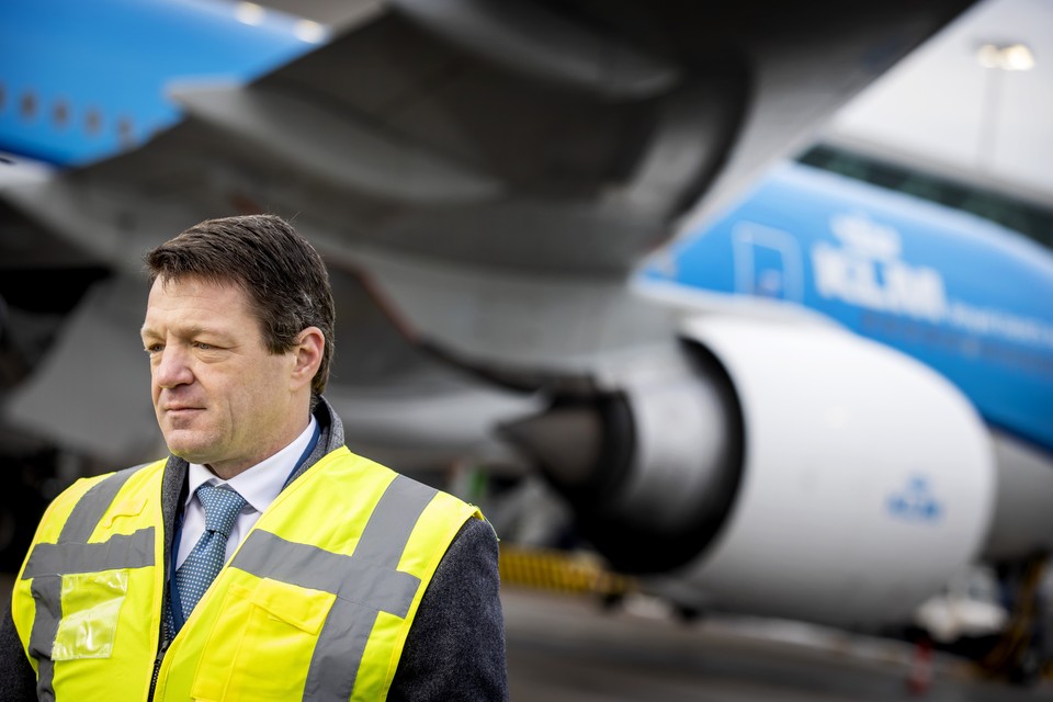 KLM-directeur Pieter Elbers. 
