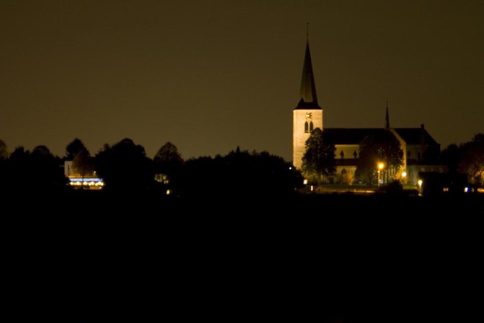 De kerk van Berg en Terblijt. 