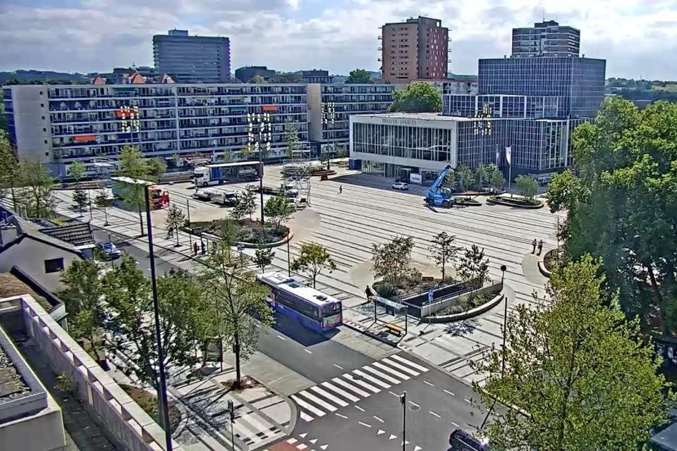 De Geerstraat en het Van Grunsvenplein. 