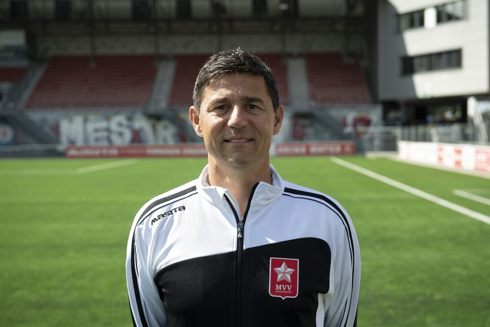 Darije Kalezic, trainer van MVV. 