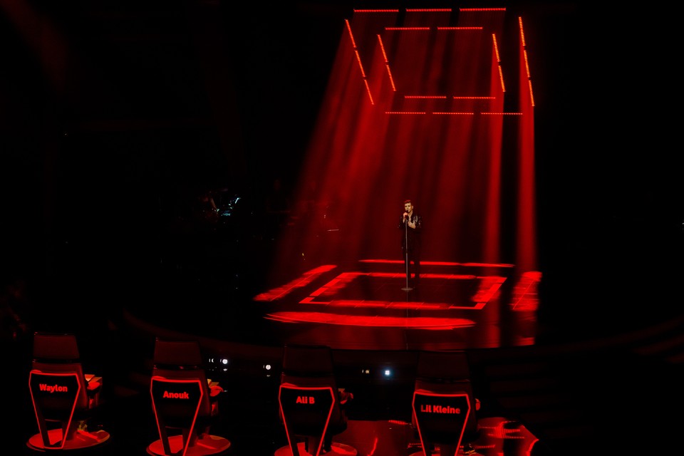 De finale van ‘The Voice of Holland’ in 2020. 
