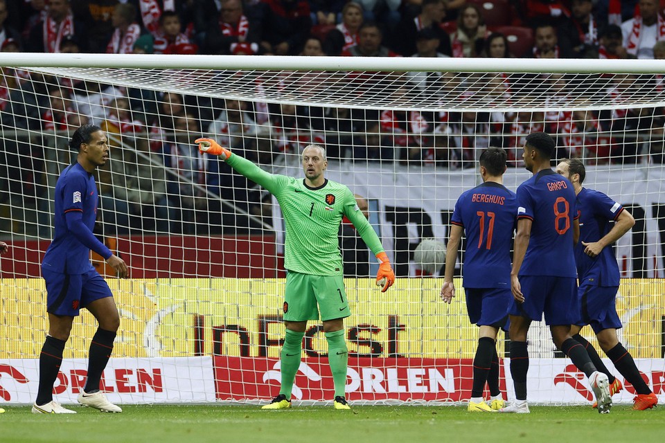 Debutant Remko Pasveer hield de ‘nul’. 