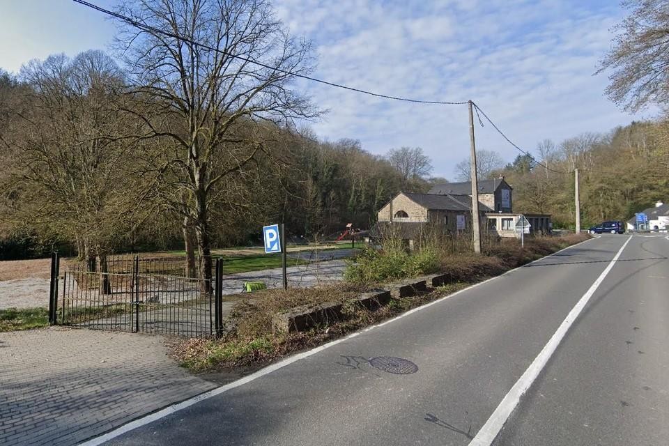 Het restaurant in Neupré waar het lichaam van de verdachte dood is teruggevonden.