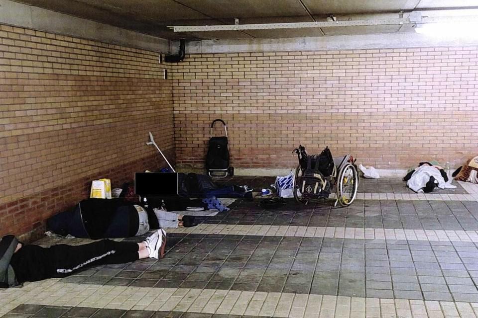 Overlast door zwervers in parkeergarages in Venlo.