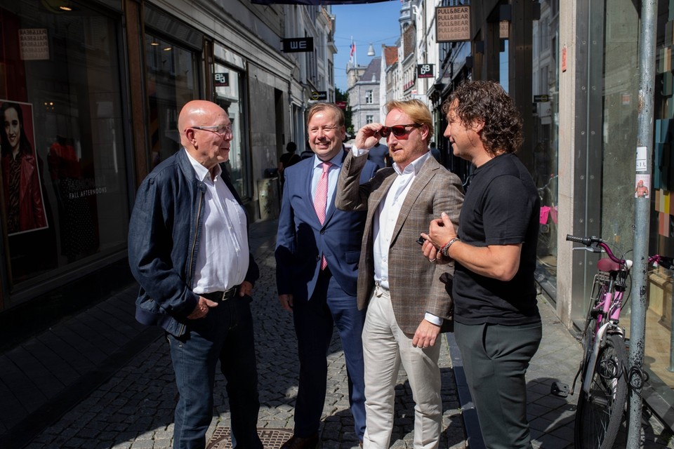 Wiel Schreurs, Hans Kerckhoffs, Simon Brouwer en John Paulus (v.l.n.r.). 