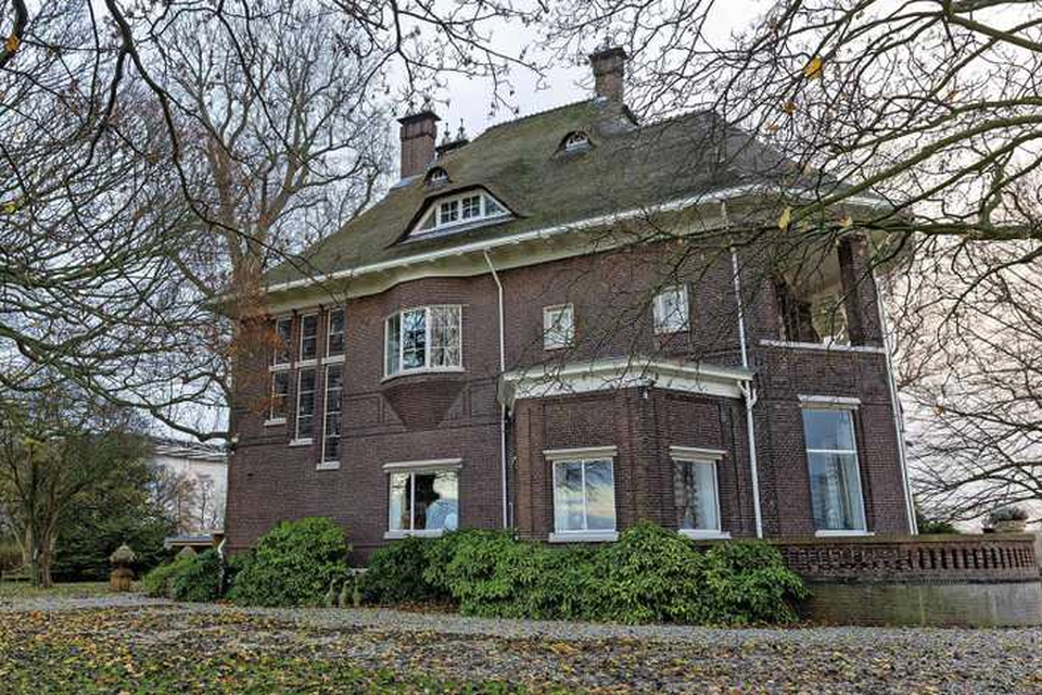 De villa in Kinderdijk. 