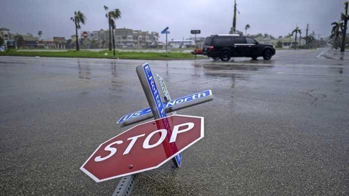 De schade door storm Ian in Punta Gorda, Florida. 