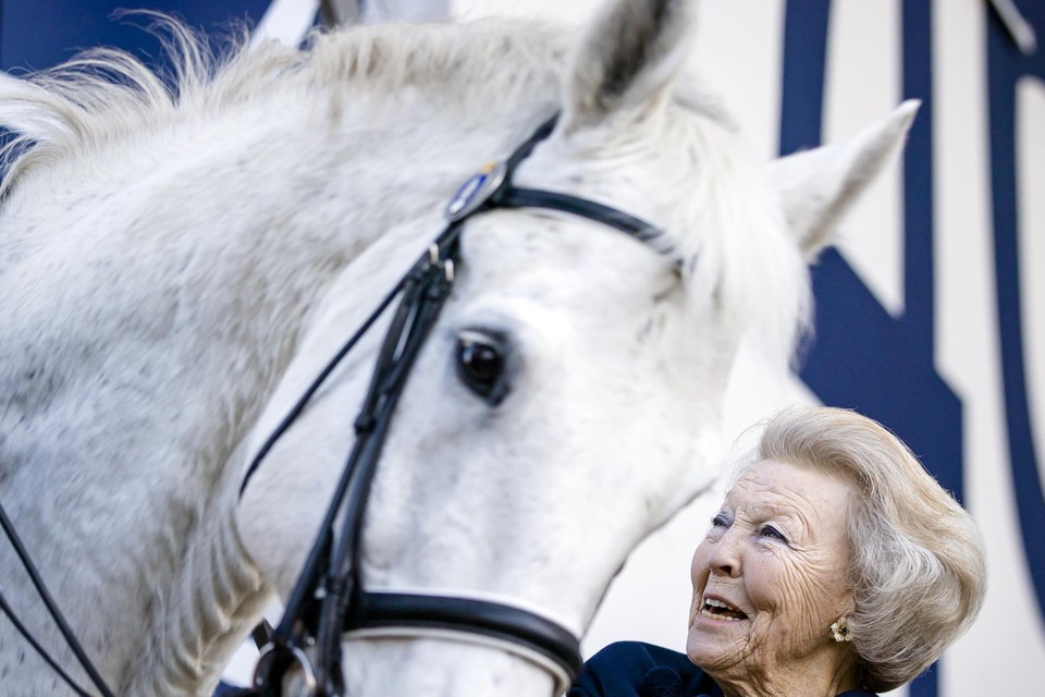 Prinses Beatrix noemde een van haar paarden eerder Volkert. 