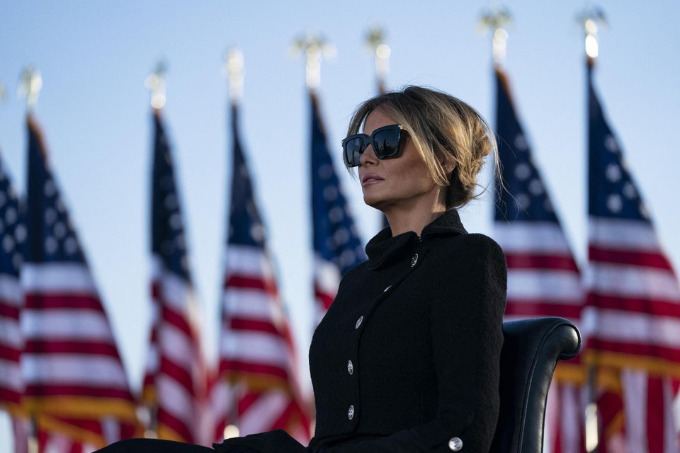 Melania Trump was de mysterieuste First Lady, aldus presentatrice Dionne Stax.