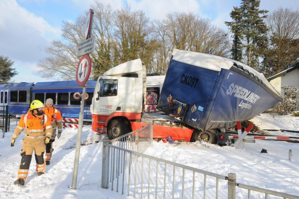De spoorwegovergang in Grubbenvorst wordt afgesloten naar aanleiding van een ongeluk in februari van dit jaar. 