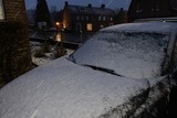 thumbnail: Laagje sneeuw op auto’s in Noord-Limburg. 