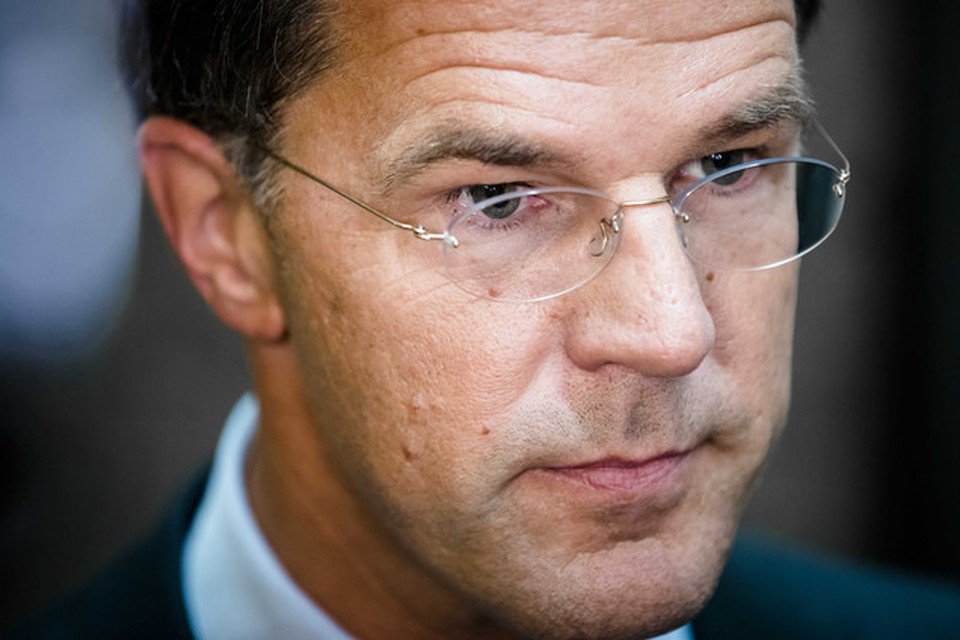 Premier Mark Rutte heeft weinig maatschappelijke steun voor het kabinetsplan om de dividendbelasting af te schaffen 