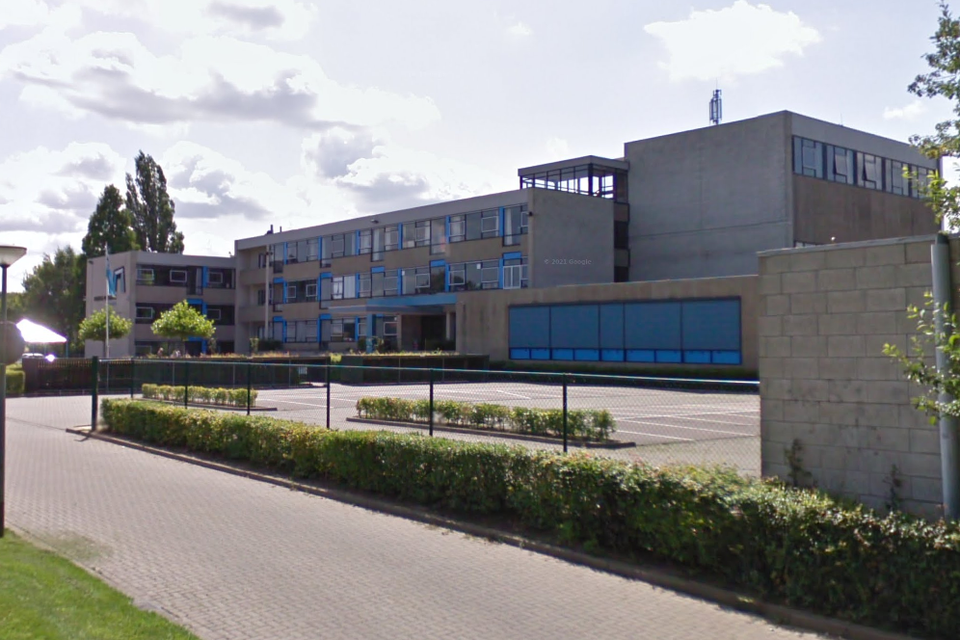 Het openbare Porta Mosana College in Maastricht. 