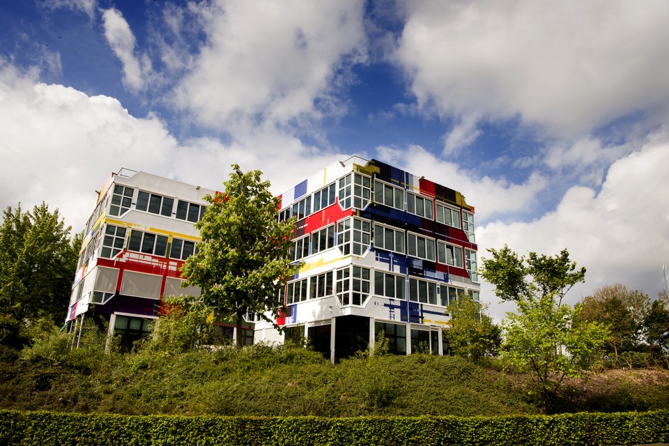 Het voor het Shared Service Center bestemde kantoorgebouw in Heerlen.  