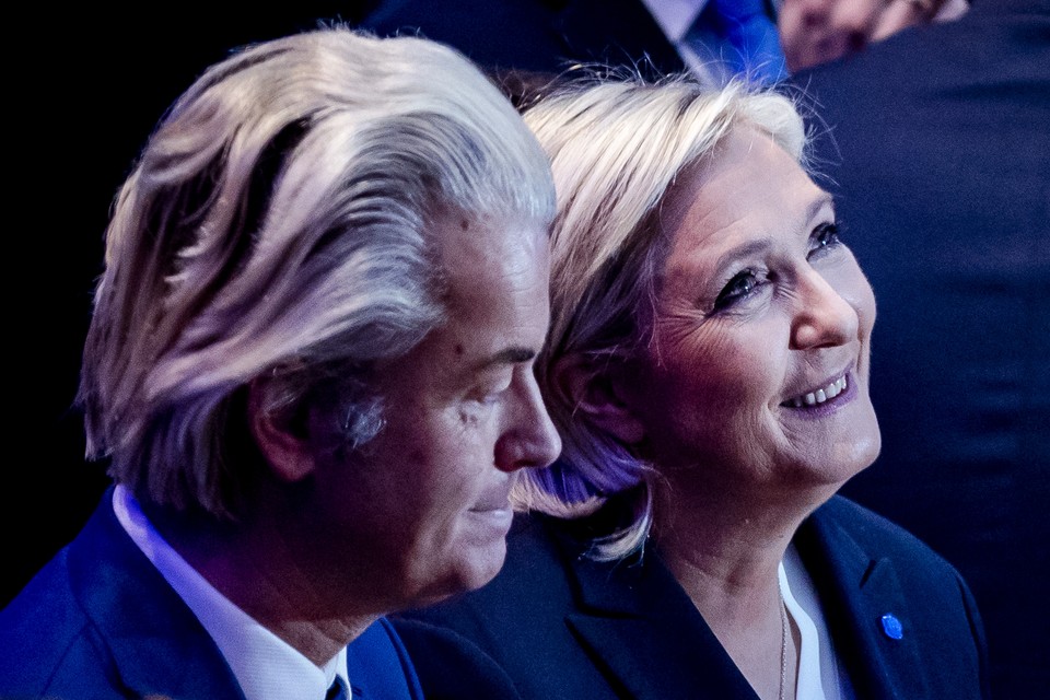 Geert Wilders en Marine Le Pen