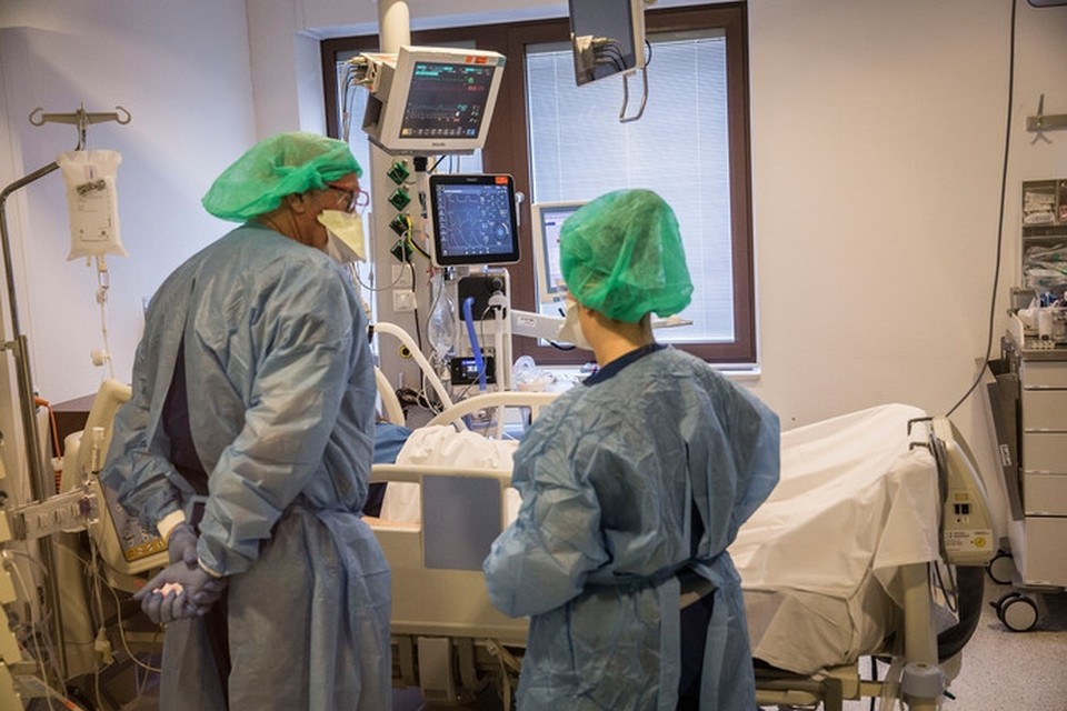 De intensive care van het Maasstad Ziekenhuis in Rotterdam.