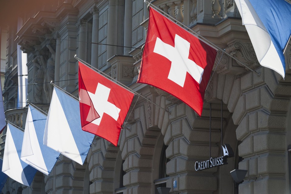 Het hoofdkantoor van Credit Suisse in Zürich.