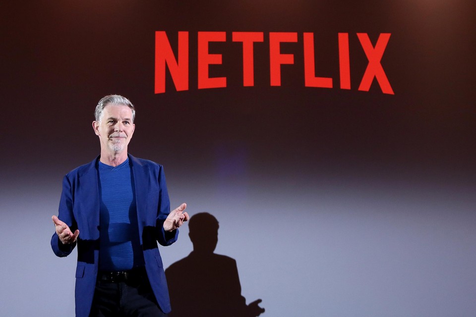 Reed Hastings, topman van streamingreus Netflix. 
