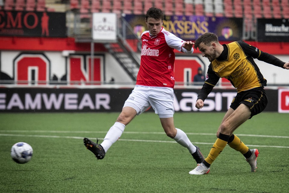 Vorig seizoen werd de wedstrijd MVV-Roda JC voor lege tribunes uitgespeeld. 