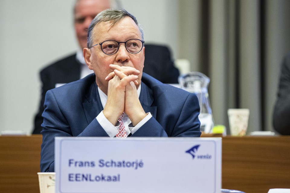 Kandidaat-wethouder Frans Schatorjé bij zijn beëdiging als raadslid begin deze maand. 