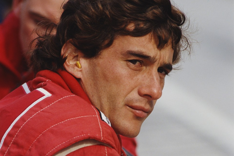 Ayrton Senna. 