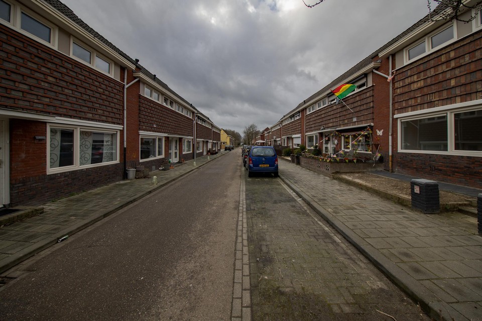 De Markgravenstraat in Hoensbroek (Grote Kastelenbuurt) is een van de plekken waar Woonpunt de huizen gaat aanpakken.