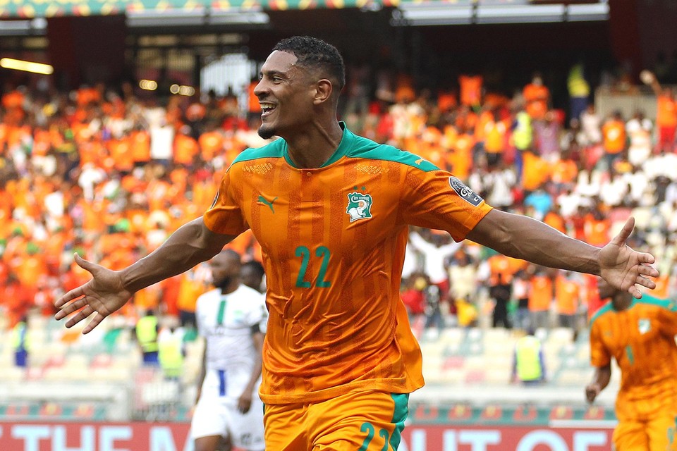 Haller scoorde voor Ivoorkust, dat de zege tegen Sierra Leone in blessuretijd verspeelde. 