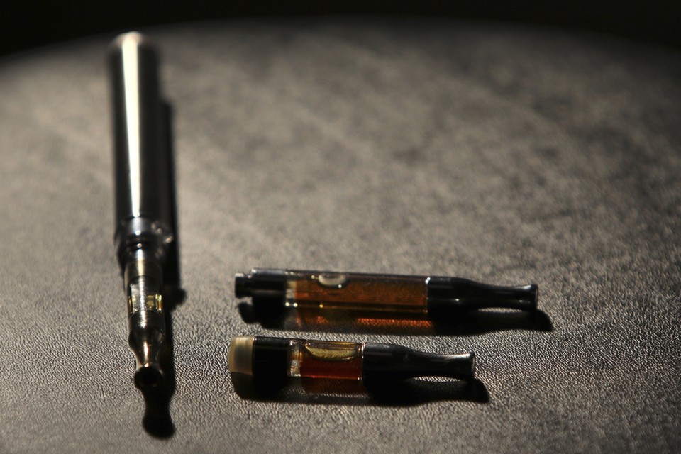 Vapingcapsules voor een e-sigaret. 