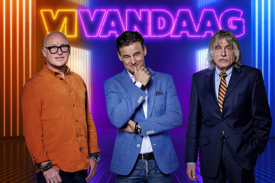 René van der Gijp, Wilfred Genee en Johan Derksen starten in januari volgend jaar met hun dagelijkse talkshow. 