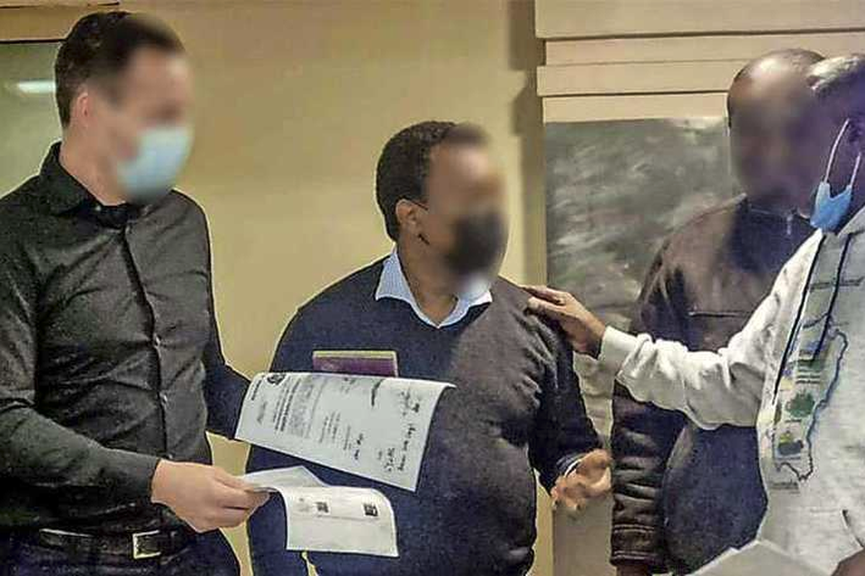 John H. werd op 16 december opgepakt in de Keniaanse hoofdstad Nairobi.
