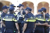 thumbnail: Beveiliging rondom het Binnenhof op Prinsjesdag.