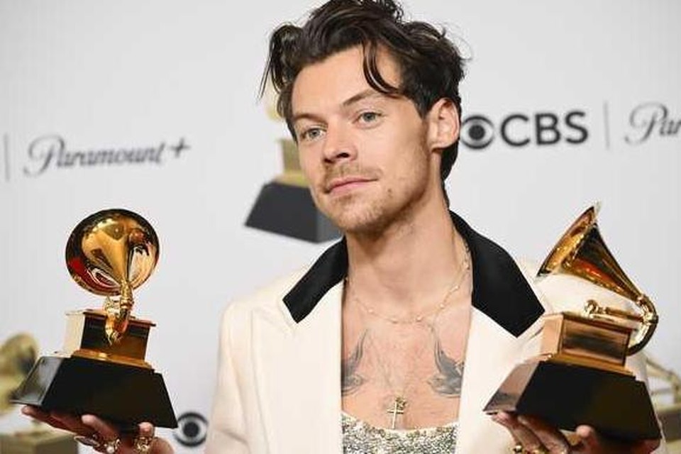 Harry Styles sleepte zondag twee Grammy Awards binnen.