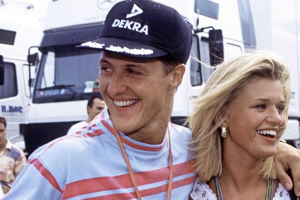 Corinna en Michael Schumacher. 