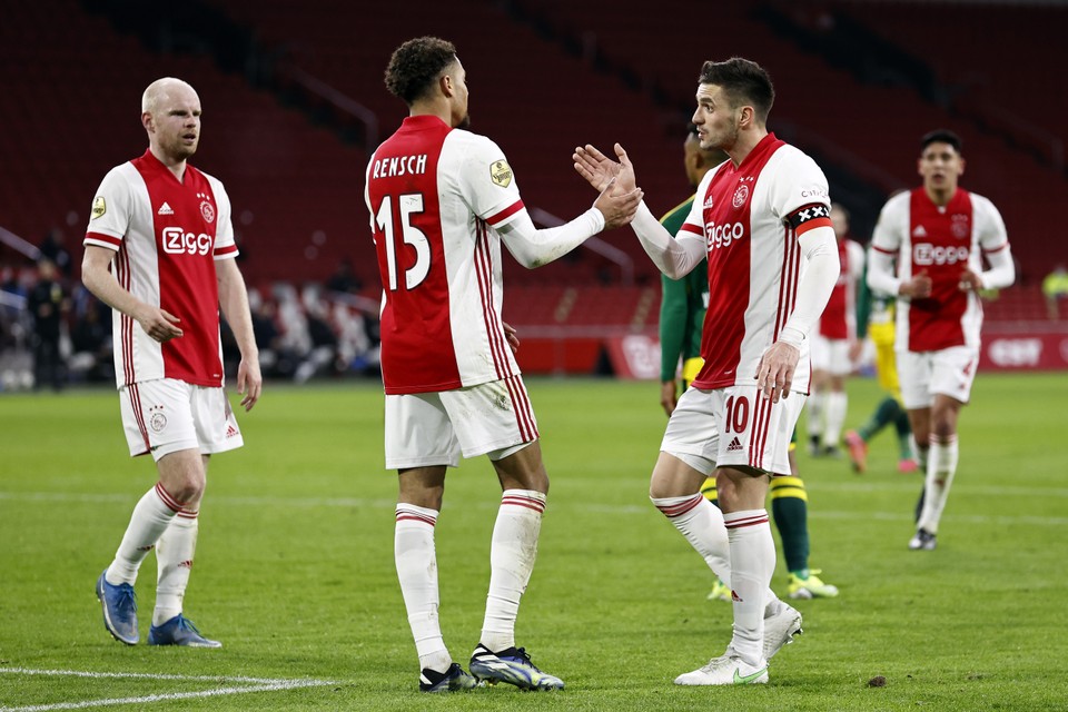 De KNVB heeft nog geen signalen ontvangen van Ajax dat de club interesse heeft in de nieuwe Super League. 