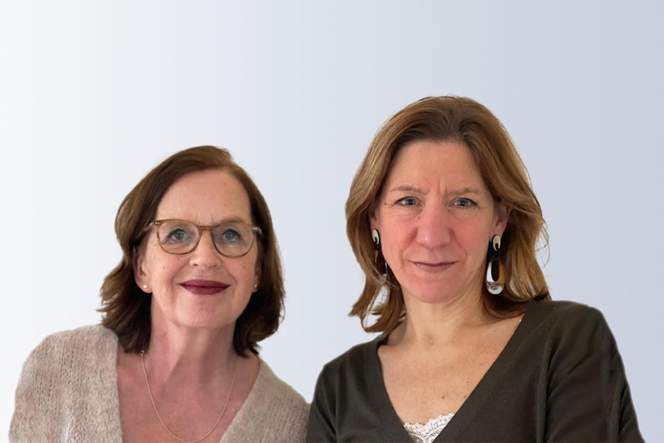 Sabine Müllges (links) is klinisch psycholoog en psychotherapeut en Cécile Henquet is psycholoog en psychotherapeut.