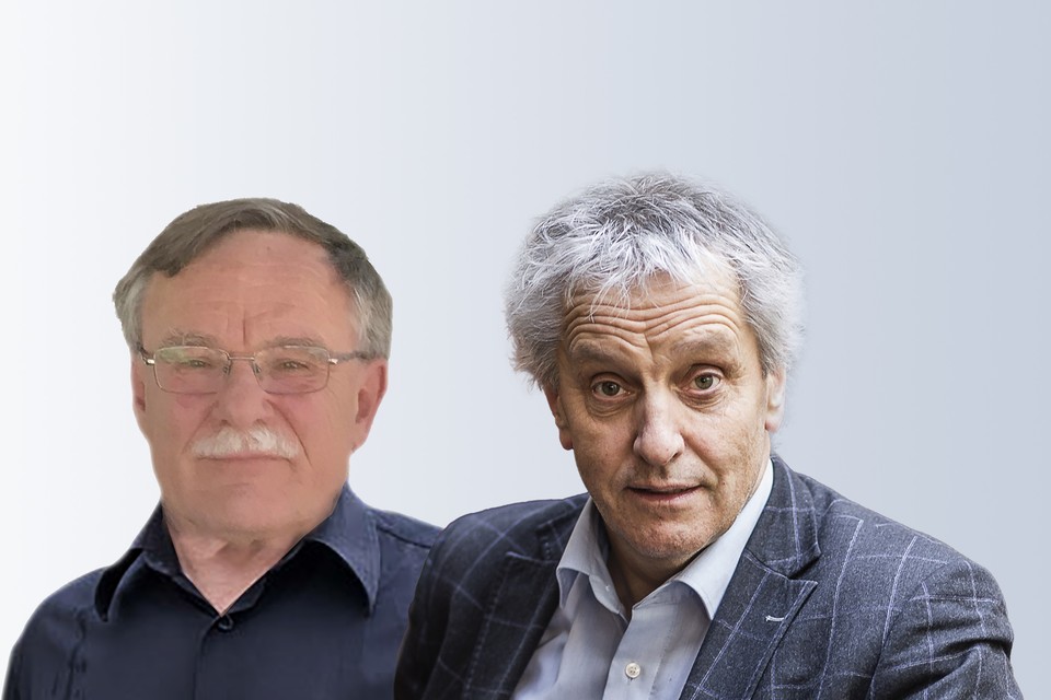 Kees Schröer (links) is gepensioneerd docent en onderzoeker van de Universiteit Maastricht, Tof Thissen is oud-fractievoorzitter van de GroenLinks-fractie in de Eerste Kamer. 