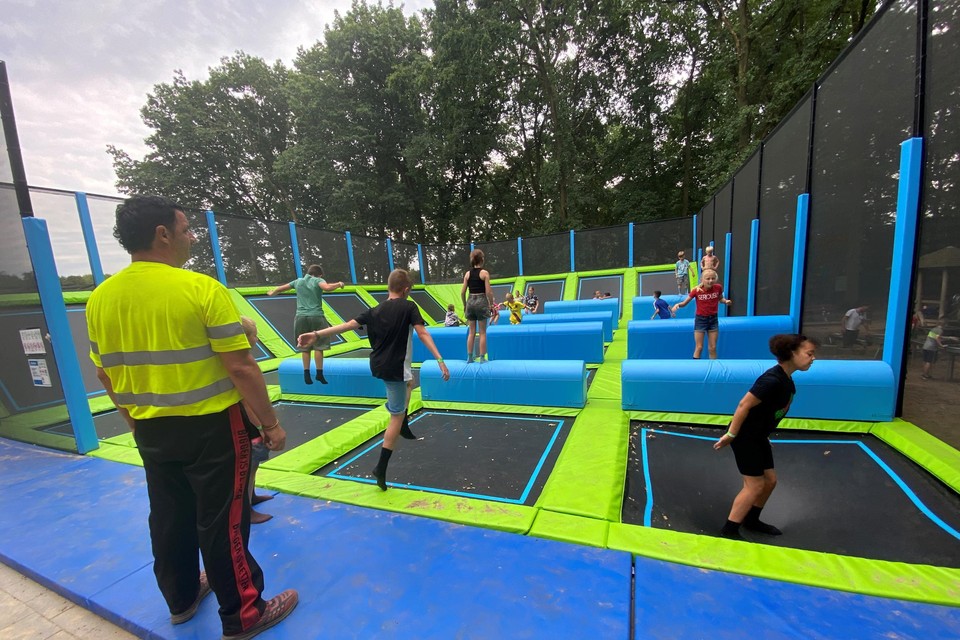 De nieuwe aanwinst van speeltuin Kitskensberg in Roermond: het trampolinepark  