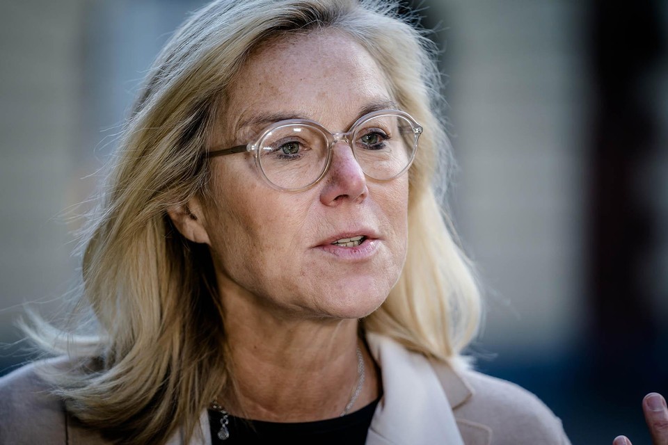 Minister Sigrid Kaag van Financiën.