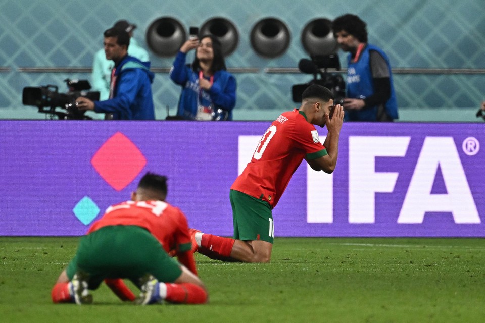 Marokko houdt aan een geweldig WK geen medaille over.
